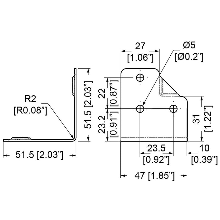 Penn Elcom - B1123 - 6 Hole Brace