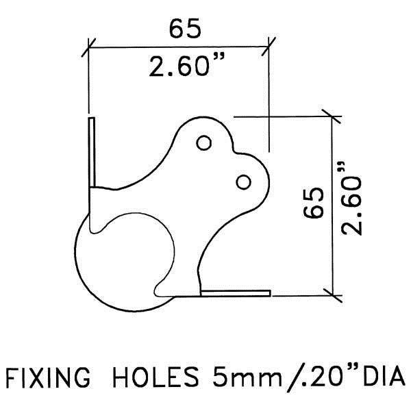 Penn Elcom - C1375Z - Large Heavy Duty Ball Corner