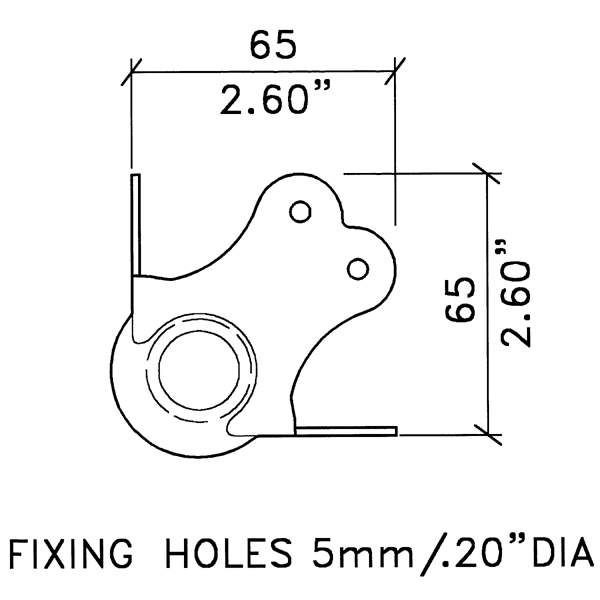 Penn Elcom - C1385Z - Large Heavy Duty Female Stacking Ball Corner