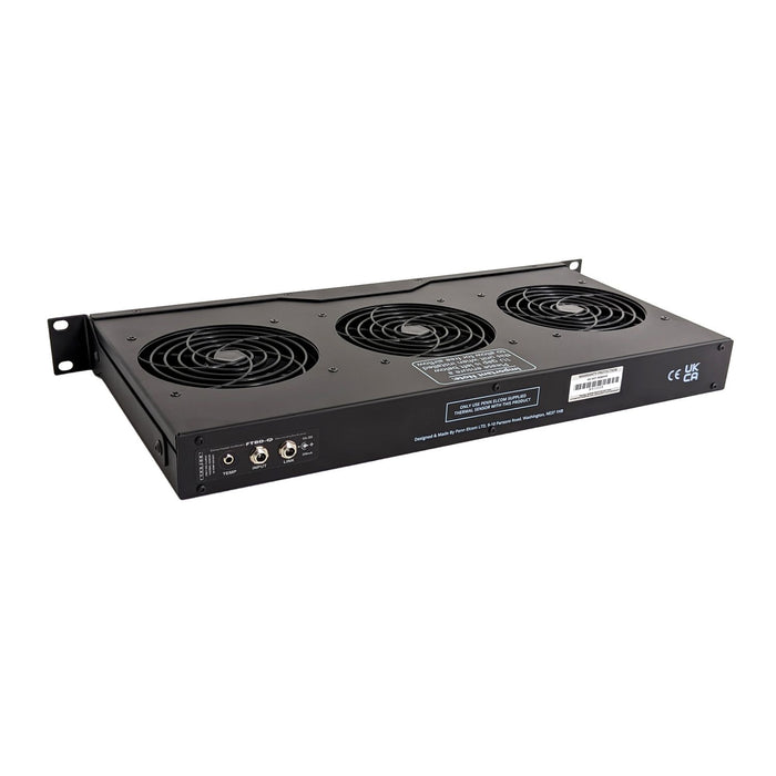 Penn Elcom - FT01-Q - Quiet and versatile Rack Fan Unit. Easy switch from a 1U fan tray to a 6U blower.