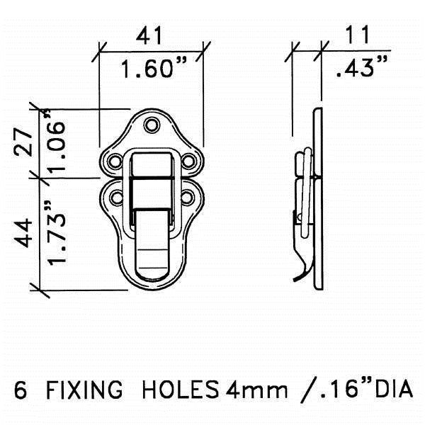 Penn Elcom - L0560N - Draw Bolt