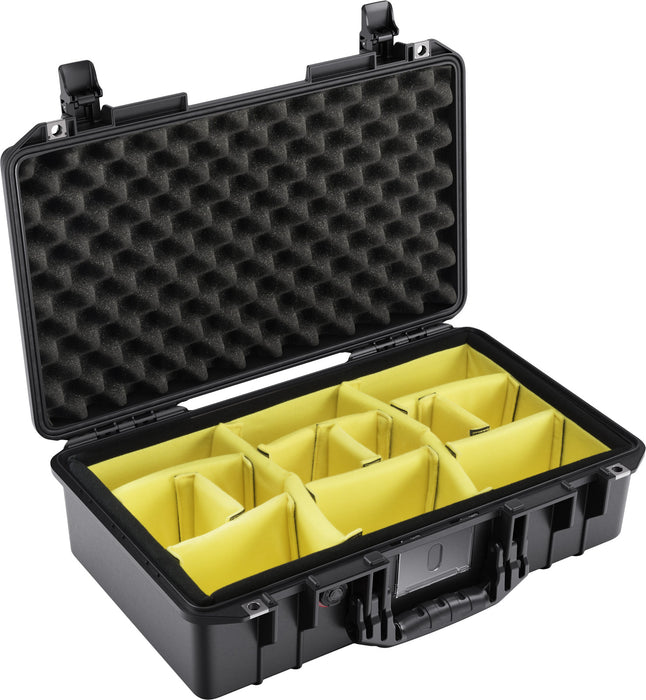 Pelican Cases - 1525 Air Case - Internal dimensions: 521 x 287 x 171 mm.